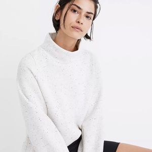 Madewell MWL Betterterry Relaxed Turtleneck Sweatshirt